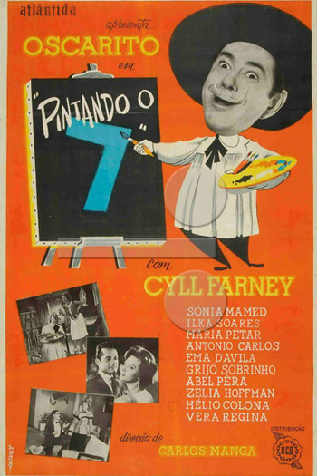 Poster de Filme Pintando o sete (None)