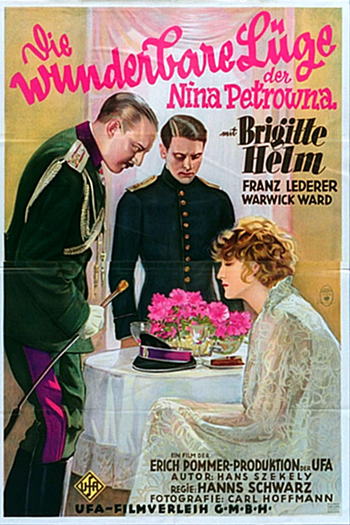 Poster de Filme The Wonderful Lies of Nina Petrovna (1929)