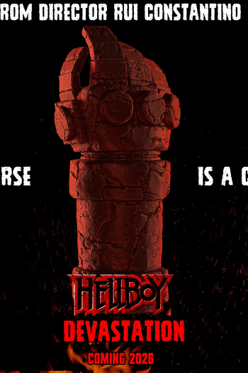 Poster de Curta Hellboy: Devastação (2026)