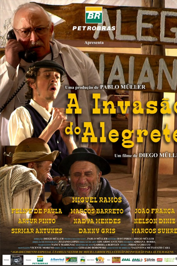Poster de Curta A Invasão do Alegrete (2009)