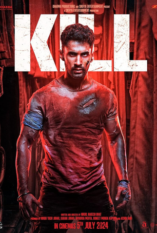 Poster 2 de Filme Kill: O Massacre no Trem (2024)