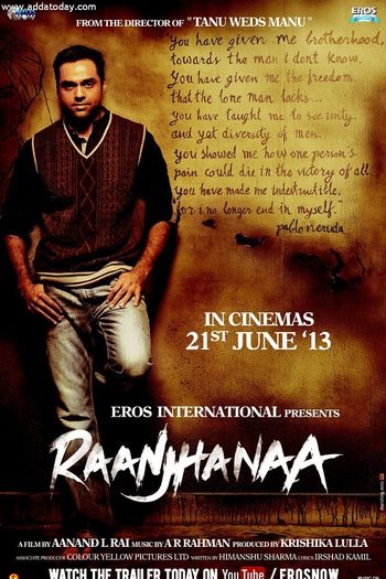  de Filme Raanjhanaa (2013)
