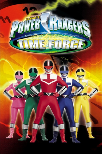  de Série Power Rangers Força do Tempo (2001)