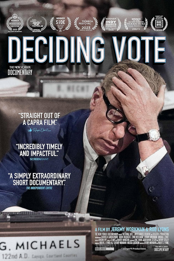 Poster de Curta Deciding Vote (2023)