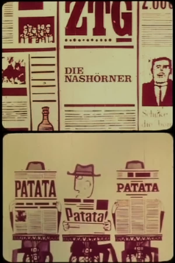 Poster de Curta O Rinoceronte (1964)