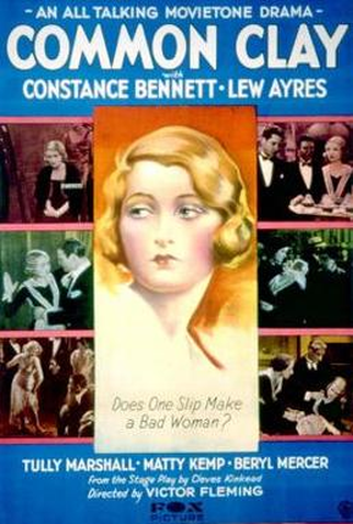 Poster 1 de Filme Common Clay (1930)