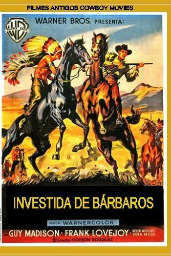 Poster de Filme Investida de Bárbaros (1953)