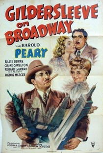 Gildersleeve on Broadway - Poster / Capa / Cartaz - Oficial 1