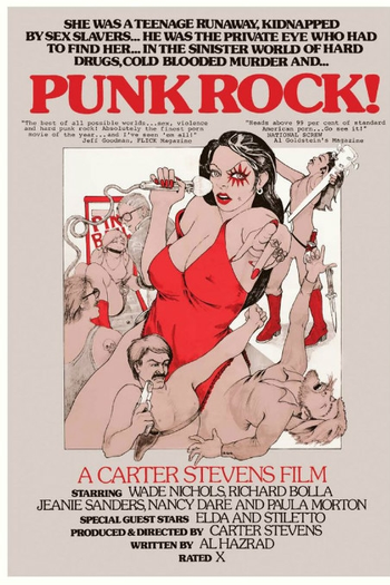 Poster de Filme Punk Rock (1977)