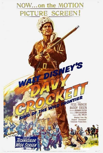 Davy Crockett, O Rei das Fronteiras - Poster / Capa / Cartaz - Oficial 2