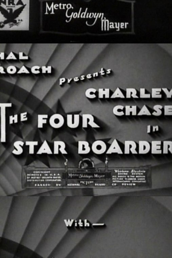 Poster de Curta The Four Star Boarder  (1935)