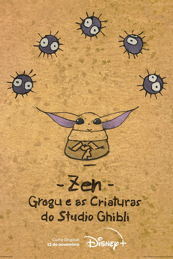  de Curta Zen - Grogu e as Criaturas do Studio Ghibli (2022)
