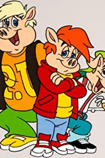 Poster de Série Piggsburg Pigs! (1990)