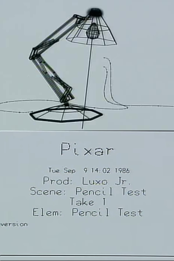 Poster de Curta Luxo Jr. [Pencil Test] (1986)