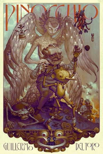  de Filme Pinóquio por Guillermo del Toro (2022)