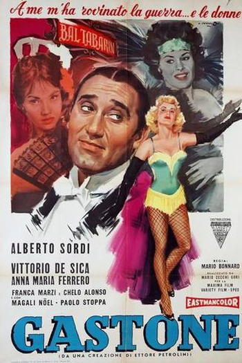 Poster de Filme Gastone (1960)