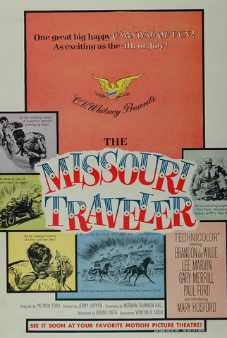 Poster 1 de Filme The Missouri Traveler (1958)