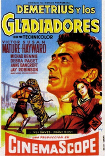 Demétrius e os Gladiadores - Poster / Capa / Cartaz - Oficial 5