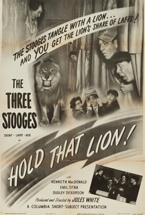 Os Três Patetas - Segurem o Leão! - Poster / Capa / Cartaz - Oficial 1