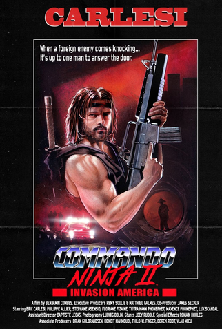 Poster 2 de Filme Commando Ninja II: Invasion America (2024)