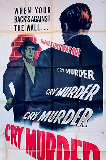 Poster de Filme Cry Murder (1950)