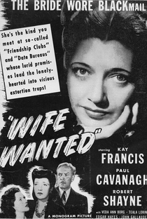 Wife Wanted - Poster / Capa / Cartaz - Oficial 2