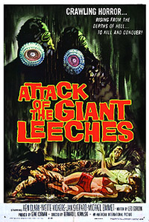O Ataque das Sanguessugas Gigantes - Poster / Capa / Cartaz - Oficial 1