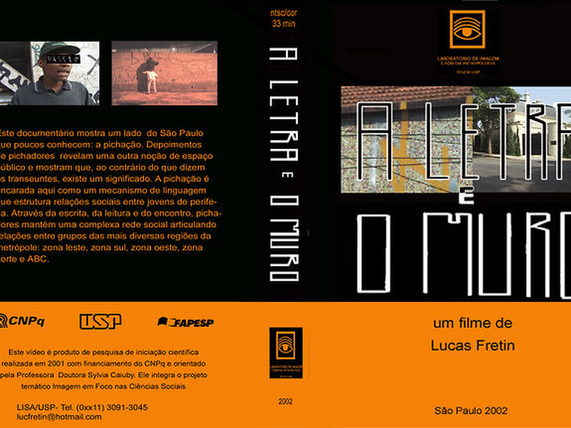 Foto 1 de A letra e o muro