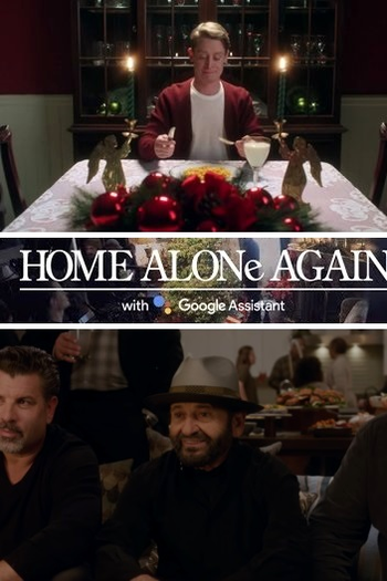 Poster de Curta Home Alone Again with Google Assistant (2018)