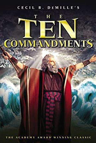 Poster 9 de Filme Os Dez Mandamentos (1956)