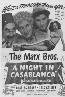 Uma Noite em Casablanca - Poster / Capa / Cartaz - Oficial 6