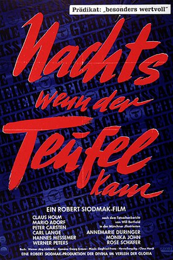  de Filme O Diabo Ataca à Noite (1957)