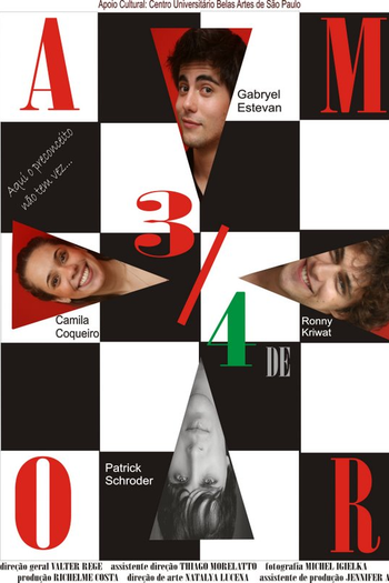 Poster de Curta 3/4 de Amor  (None)
