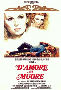 D'Amore Si Muore  - Poster / Capa / Cartaz - Oficial 1