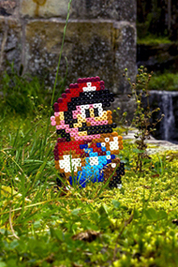 Poster de Curta Super Mario Beads (2012)