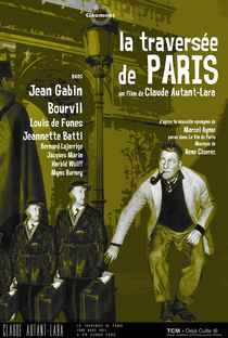 A Travessia de Paris - Poster / Capa / Cartaz - Oficial 2