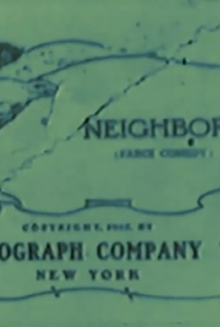 Poster 1 de Curta Vizinhos (1912)