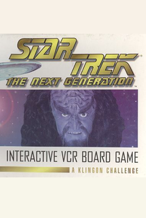 Star Trek: The Next Generation – Interactive VCR Board Game – A Klingon Challenge - Poster / Capa / Cartaz - Oficial 1