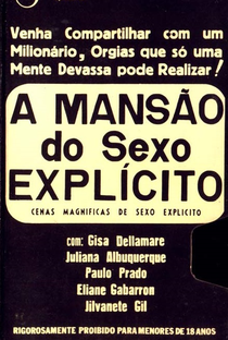 A Mansão do Sexo Explícito - Poster / Capa / Cartaz - Oficial 1