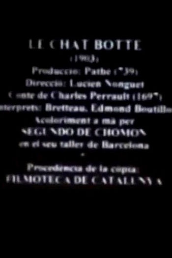 Poster de Curta O Gato de Botas (1903)