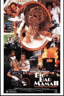 Big Bad Mama: A Mulher da Metralhadora - Poster / Capa / Cartaz - Oficial 2