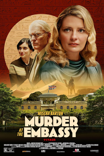 Poster de Filme Murder at the Embassy (2025)