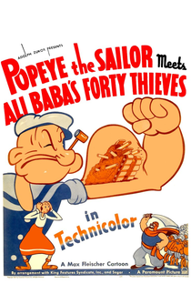 Popeye e Ali Babá e os 40 Ladrões - Poster / Capa / Cartaz - Oficial 4