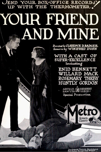 Poster de Filme Your Friend and Mine (1923)