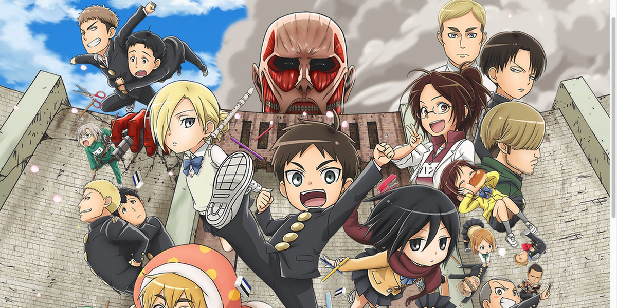 Spinoff de Ataque dos Titãs ganha anime, Notícias