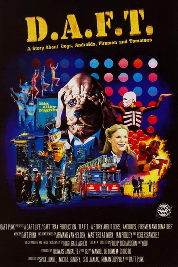 Poster de Filme D.A.F.T.: A Story About Dogs, Androids, Firemen and Tomatoes (None)