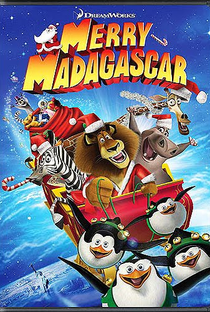 Feliz Natal Madagascar - Poster / Capa / Cartaz - Oficial 1