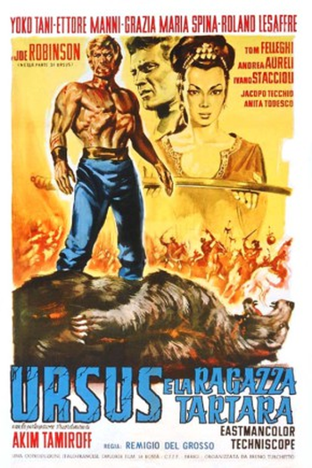 Poster de Filme A Fúria dos Tártaros (1961)