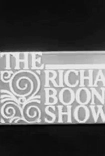 The Richard Boone Show - Poster / Capa / Cartaz - Oficial 1