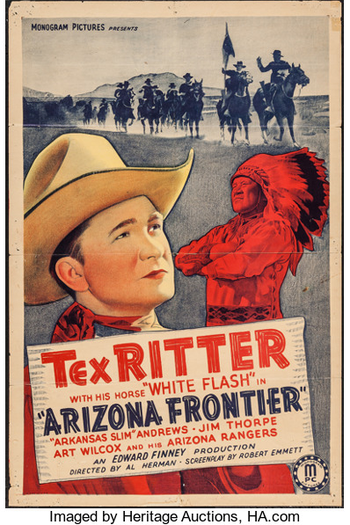 Poster de Filme Arizona Frontier (1940)